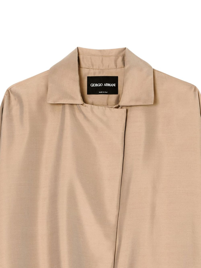 GIORGIO ARMANI silk jacket outlook