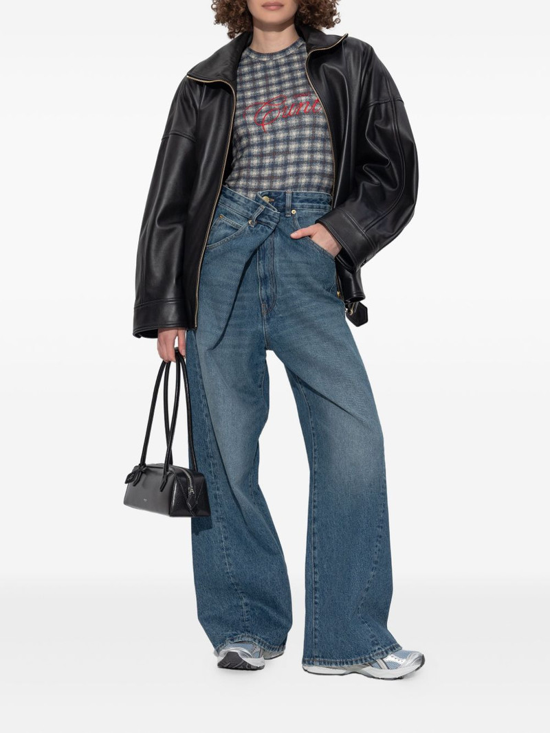 AVAVAV plaid T-shirt outlook