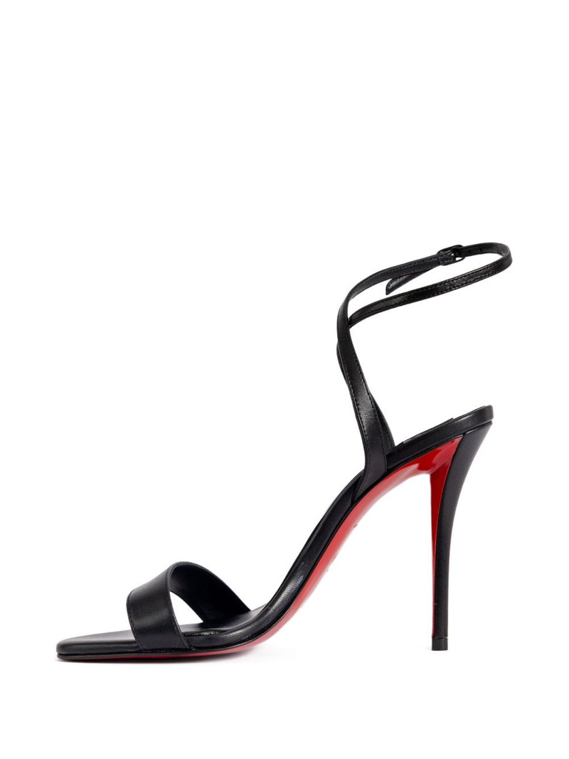 Christian Louboutin 100mm Miss Z ankle-strap heeled sandals outlook
