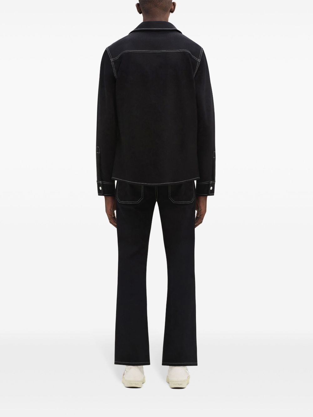 low-rise bootcut jeans - 4