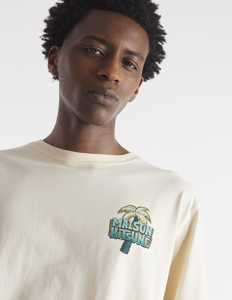 6-18 MAISON KITSUNE BEACH CLUB OVERSIZED TEE-SHIRT - 4