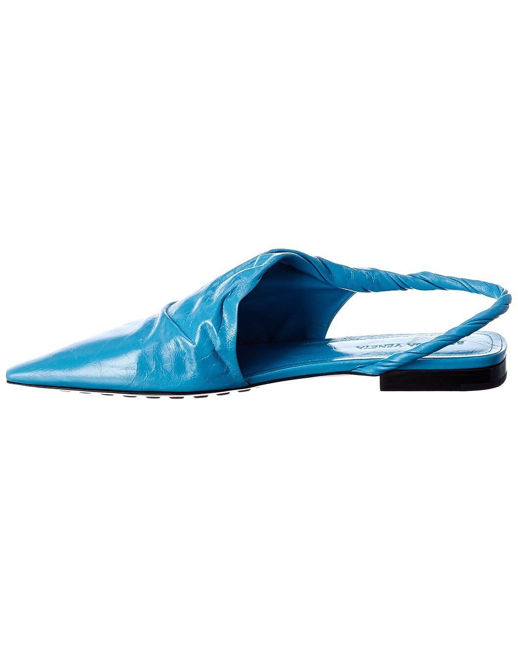 Bottega Veneta Leather Slingback Flat - 2