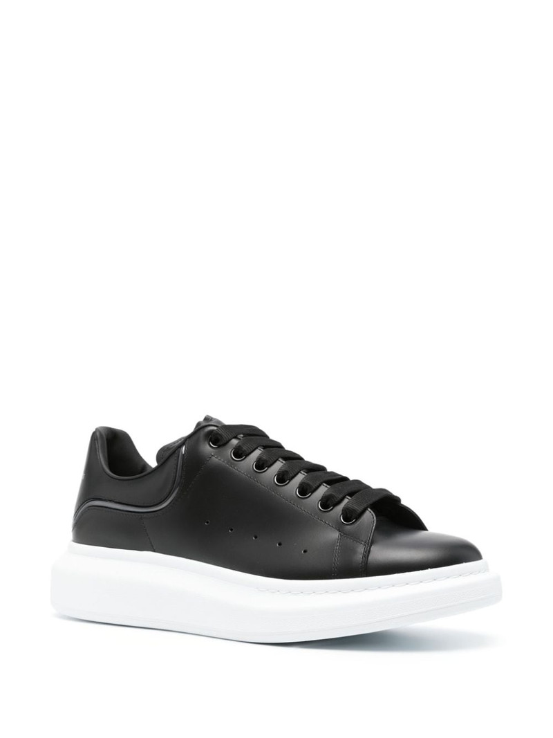 Alexander McQueen Larry leather sneakers outlook