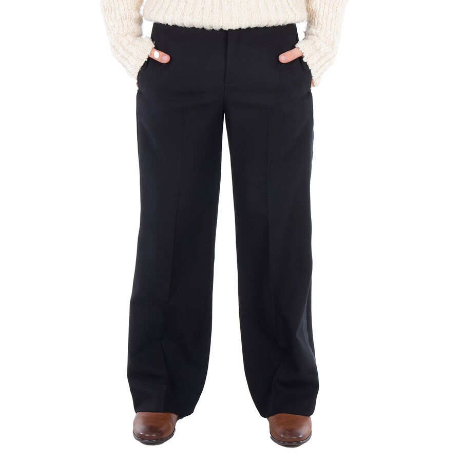 Balenciaga Black Side Stripe Rental Tuxedo Pants - 3