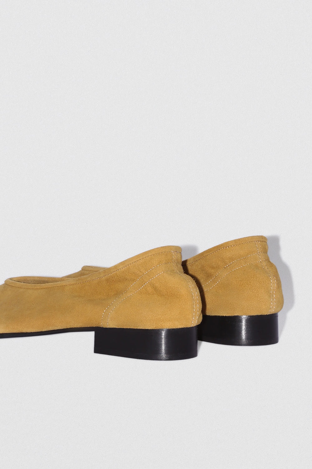Carré Cumin Kid Suede Leather Pump - 4