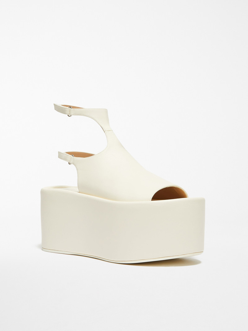 Max Mara CINCIN Open-toe platform sandals outlook