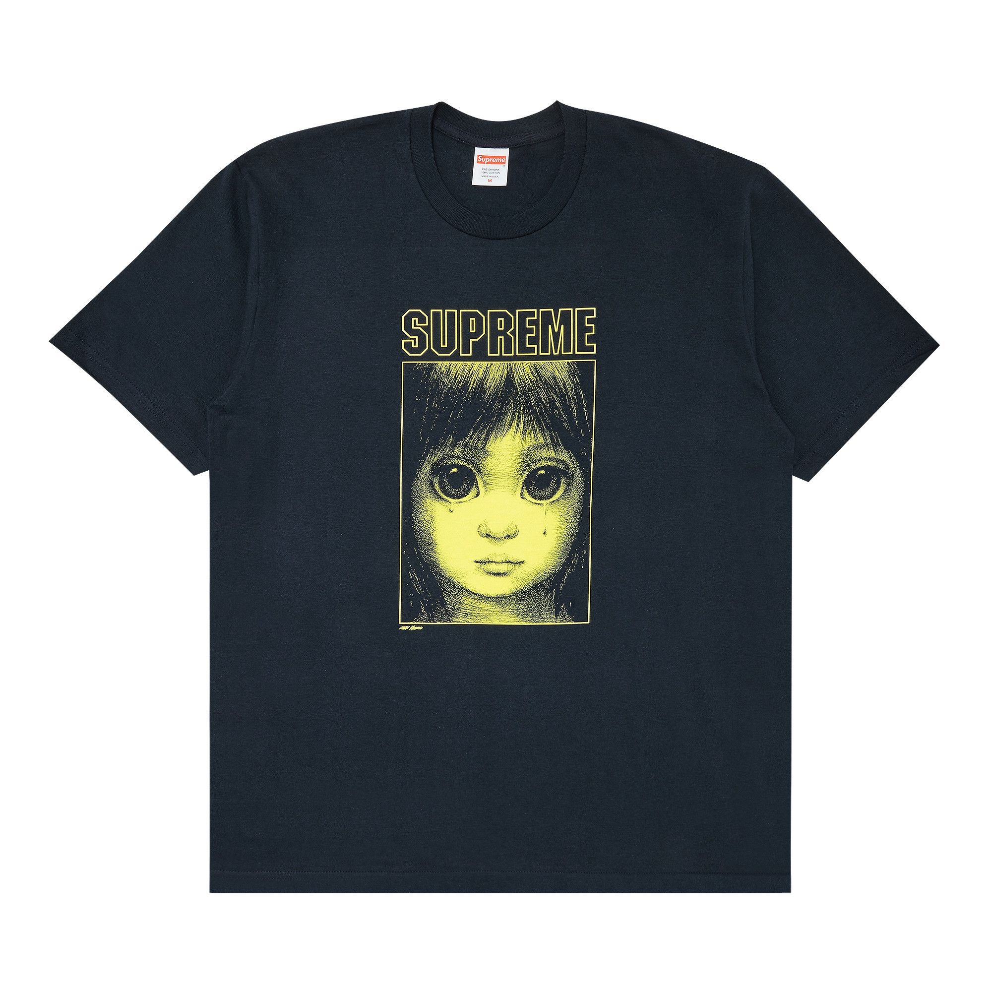 Supreme Margaret Keane Teardrop Tee 'Navy' - 1