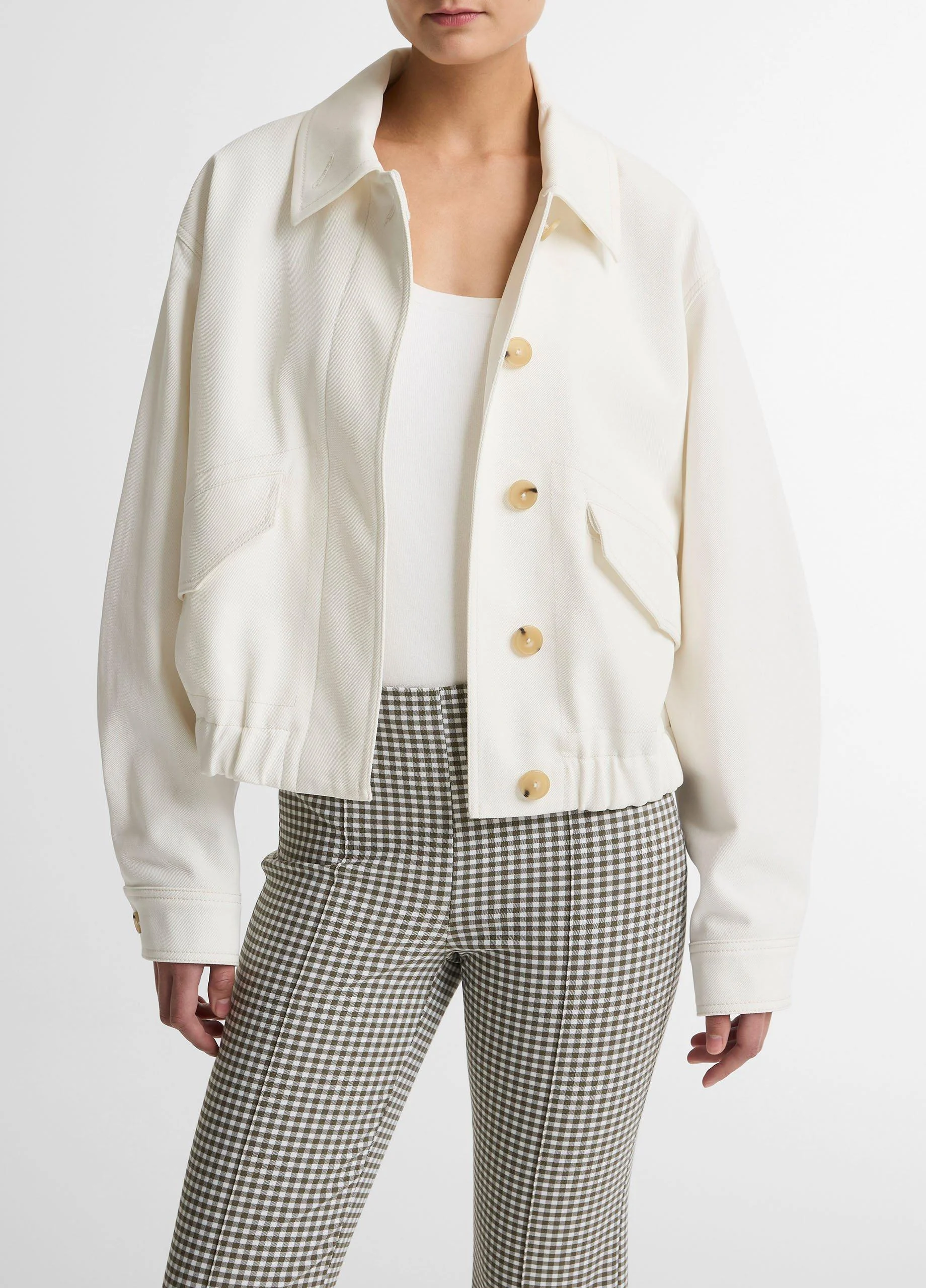 Cotton Bomber Jacket - 1