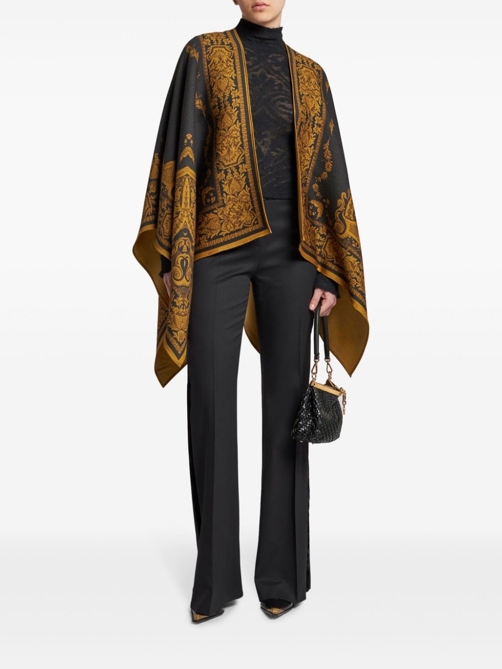 jacquard knitted top - 2
