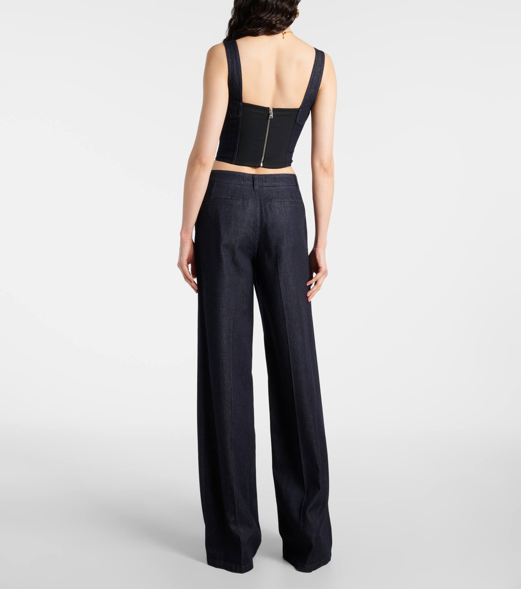 High-rise wide-leg jeans - 3