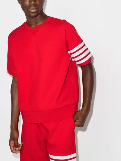 Thom Browne 4-Bar short-sleeve T-shirt outlook