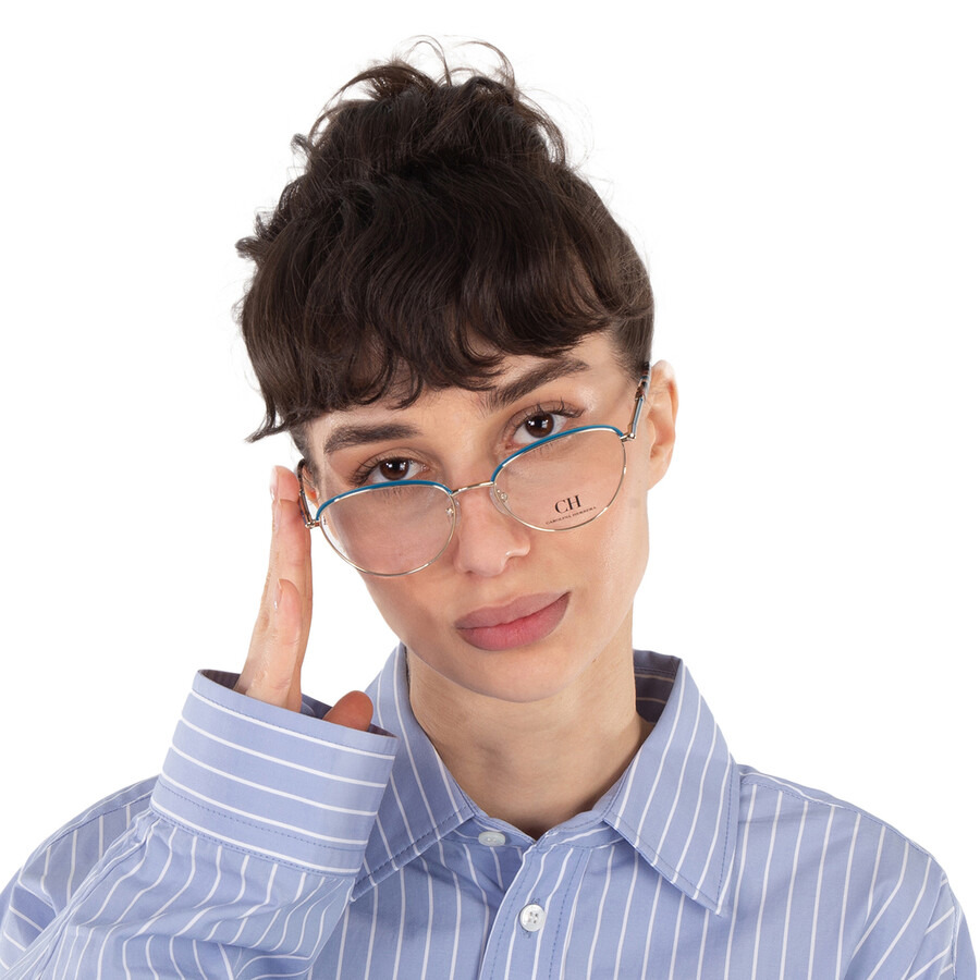 Carolina Herrera Demo Butterfly Ladies Eyeglasses VHE169 0492 53 - 2
