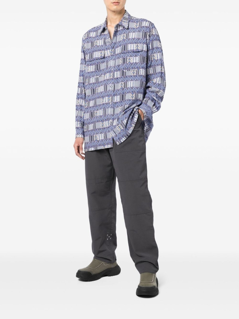 White Mountaineering patterned shirt outlook