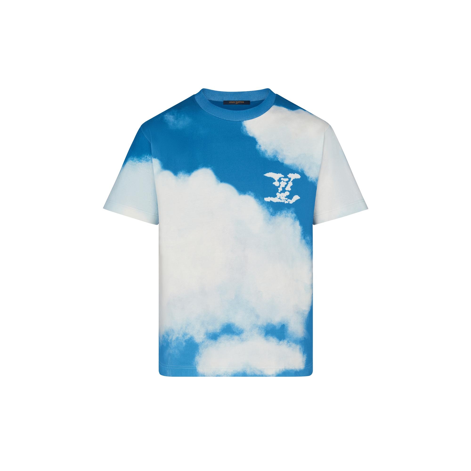 Cloud Print T-Shirt - 1