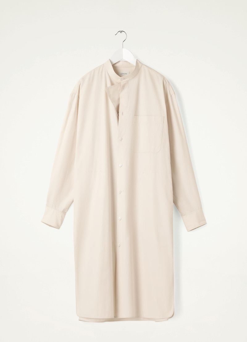 OFFICER COLLAR SHIRT DRESS - 1
