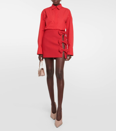 Valentino Crêpe Couture miniskirt outlook