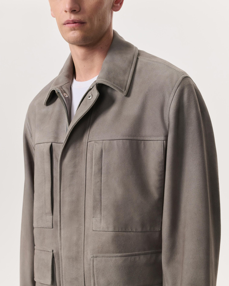 rag & bone Pace Suede Chore Jacket outlook