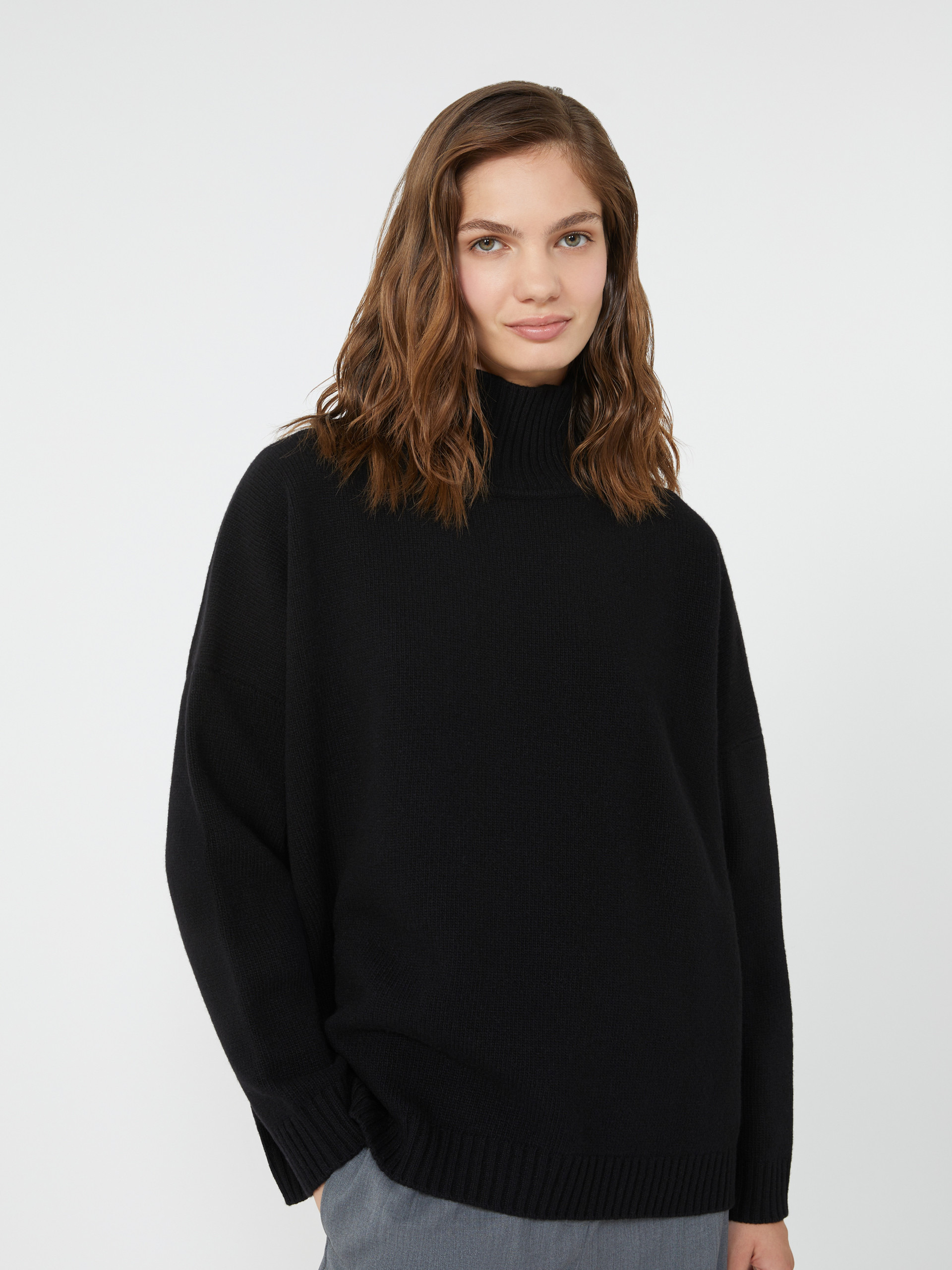 BORGIA Wool knit turtleneck jumper - 5