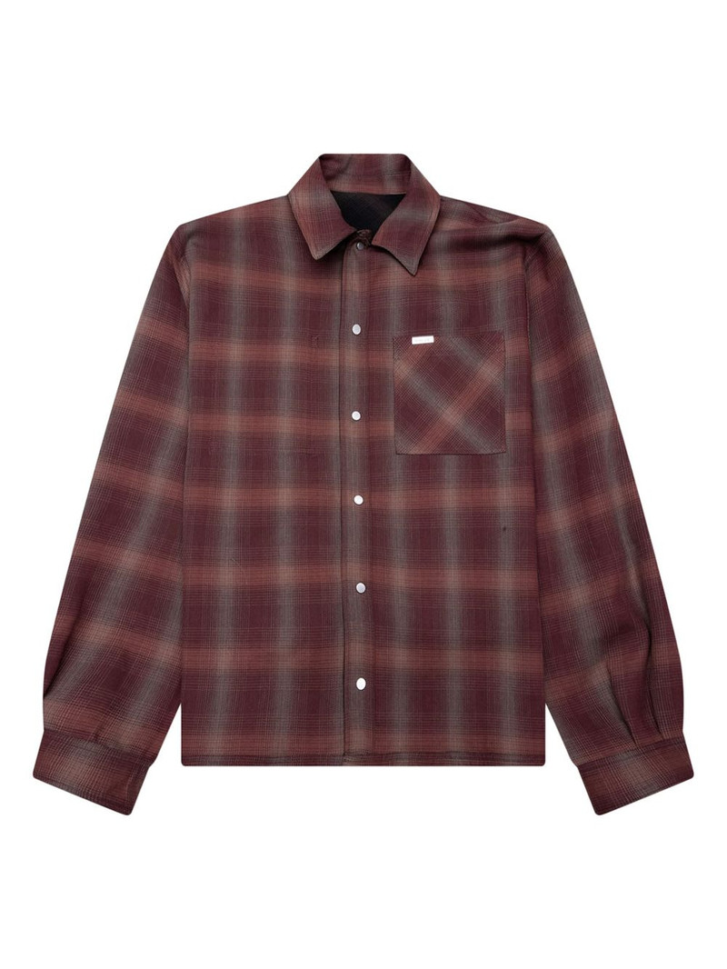 REPRESENT reversible check Shirt outlook