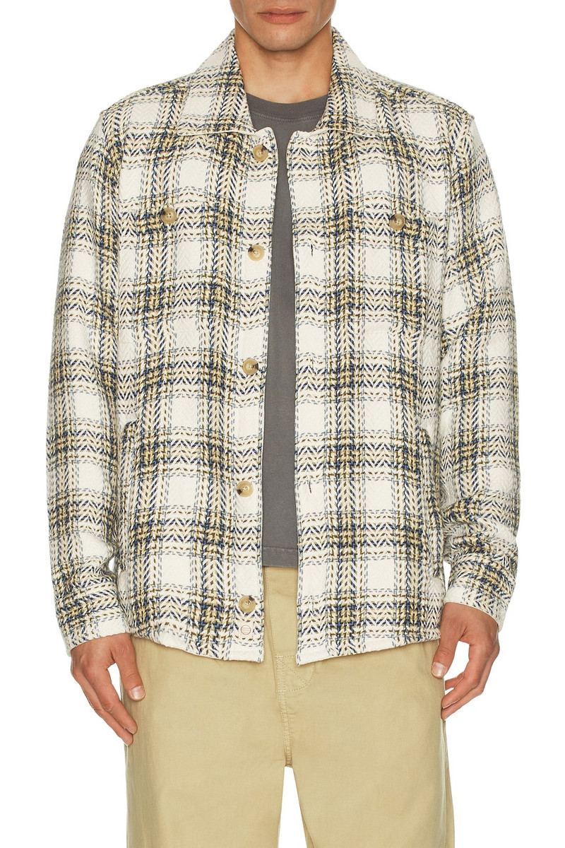 Marine Layer Max Herringbone Overshirt outlook