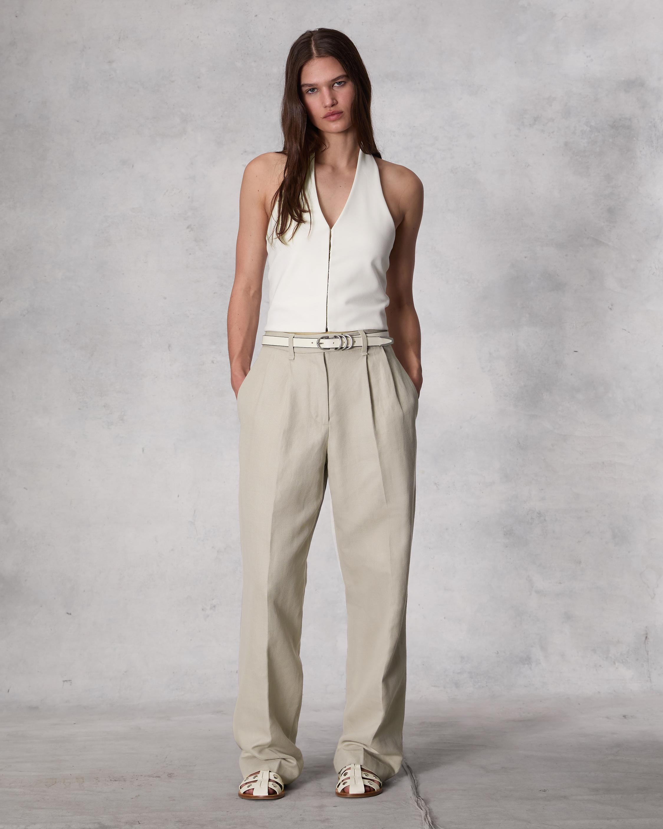 Newman Cotton Linen Pant
Relaxed Fit - 2