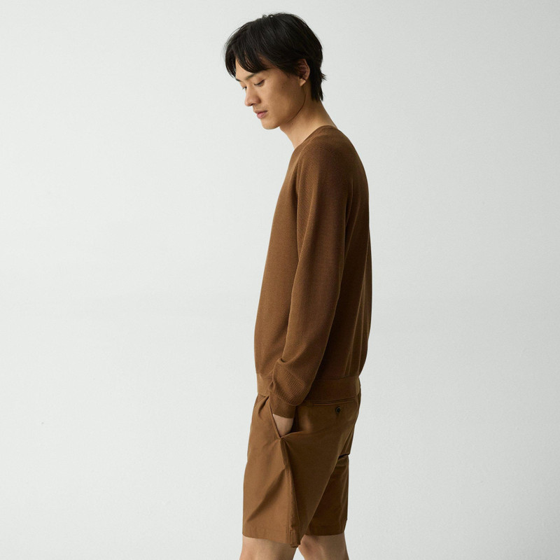 Crewneck Sweatshirt in Silk-Cotton 3
