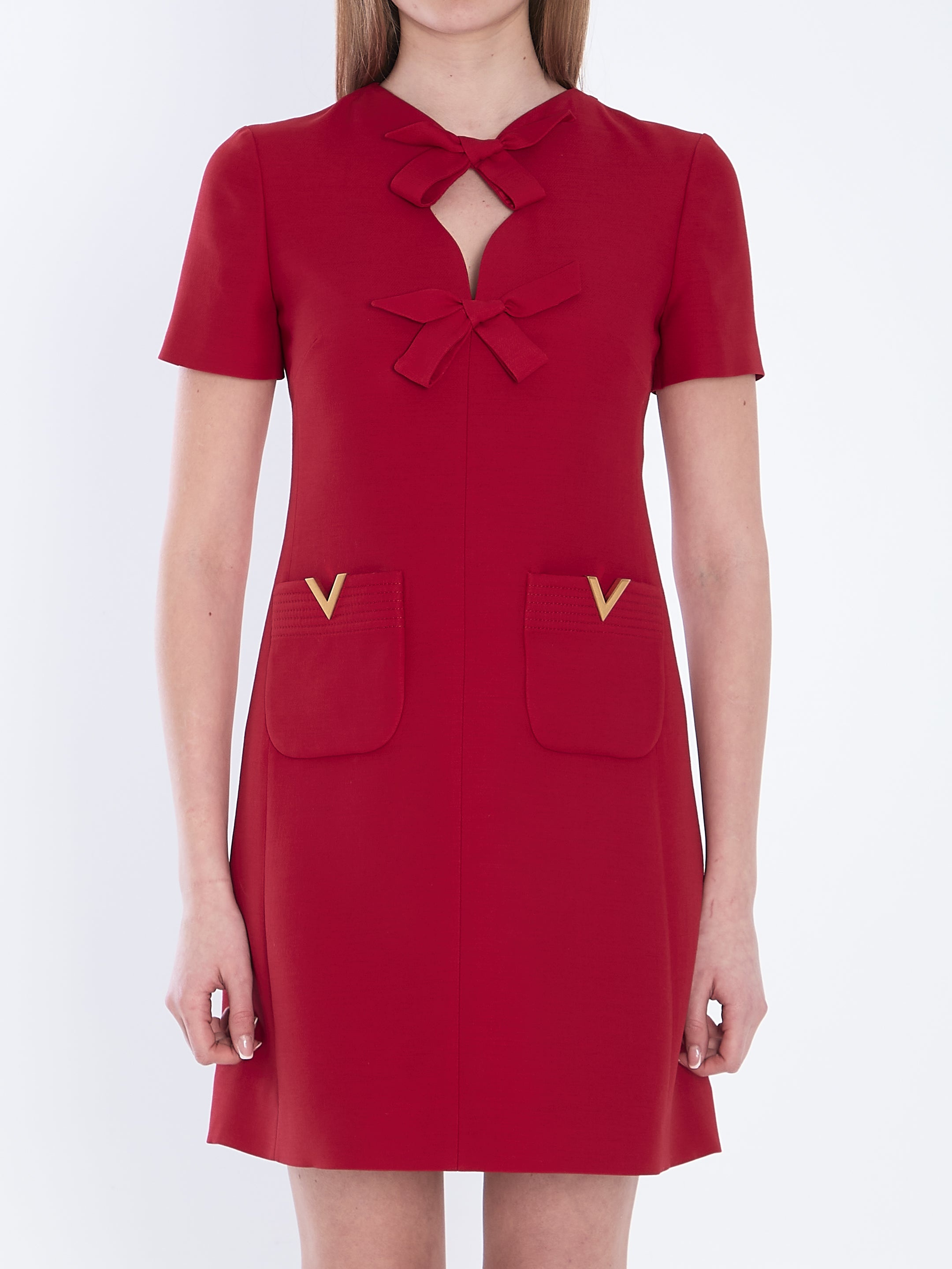 Valentino Garavani Crepe Couture Dress - 1