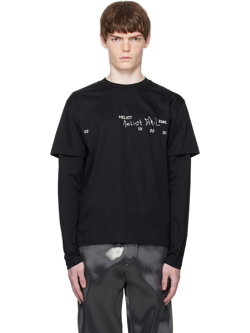 Black Fulgens Longsleeve 티셔츠 1