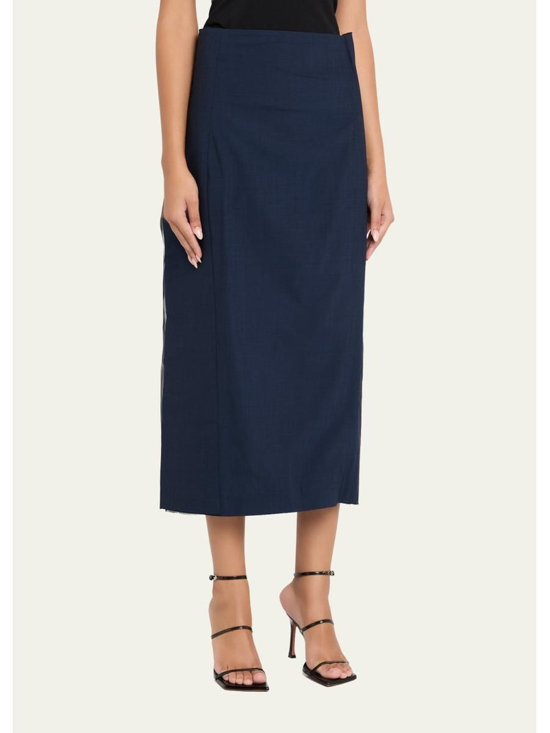Paneled Midi Skirt 4
