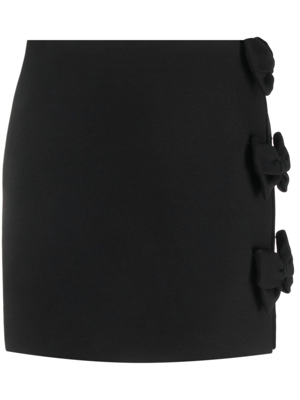 high-waisted cut-out detail skirt - 1