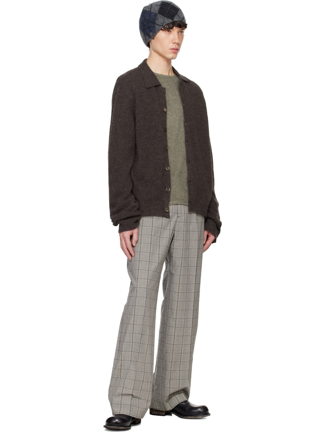 Gray Borrowed Chino Trousers - 4