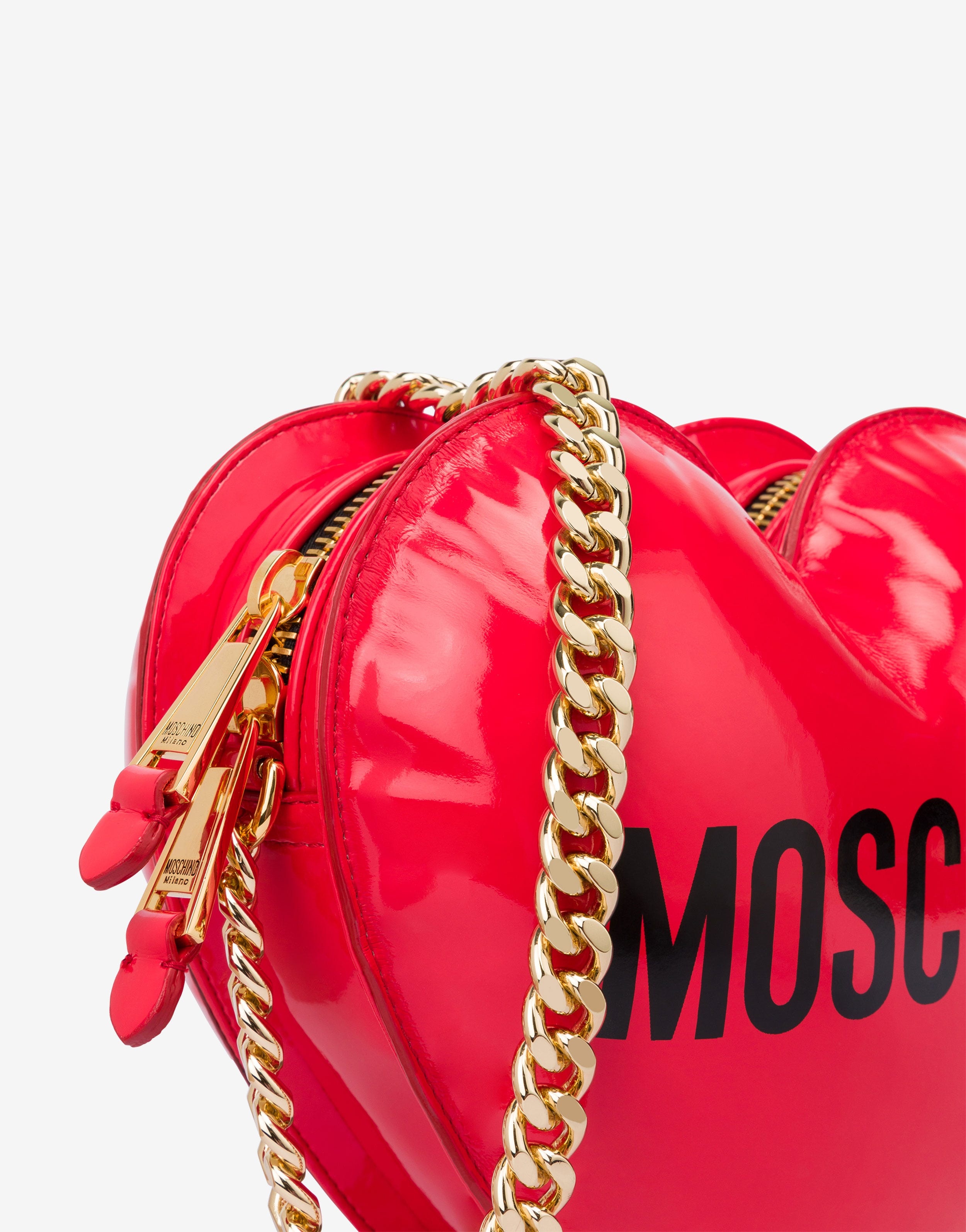 Moschino INFLATABLE EFFECT HEART BAG | REVERSIBLE