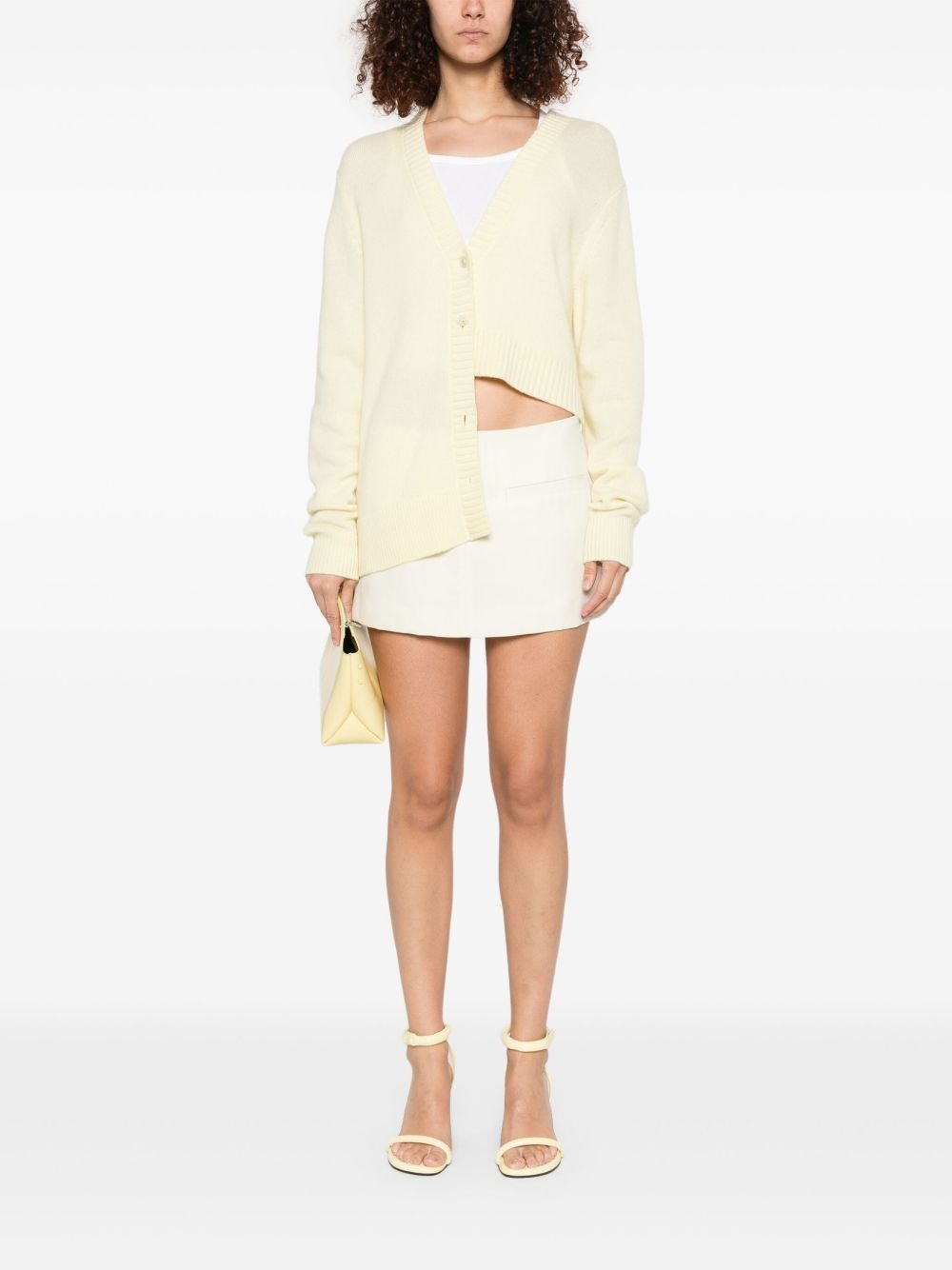 asymmetric cardigan - 2