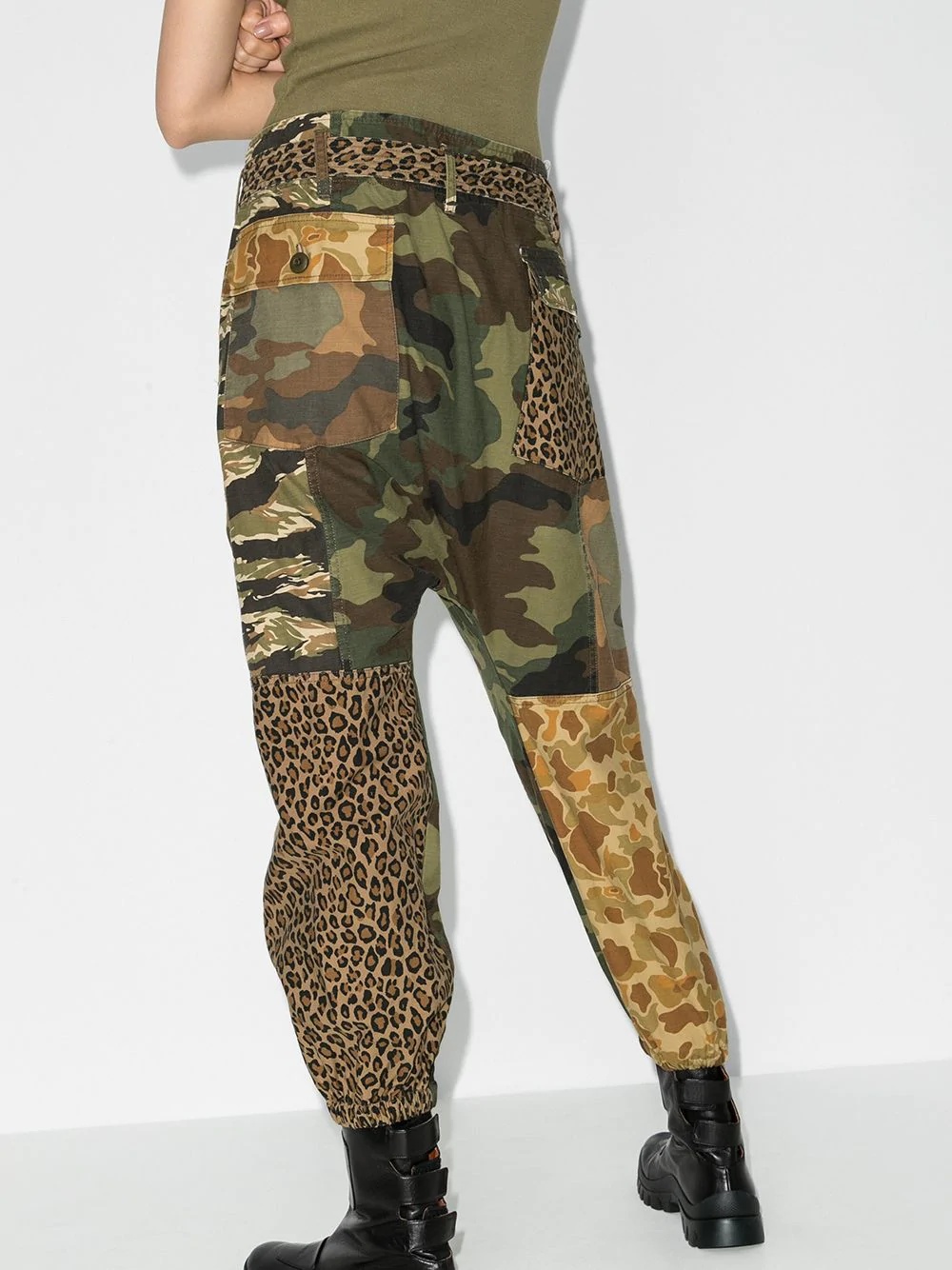 multi-pattern combat trousers - 3