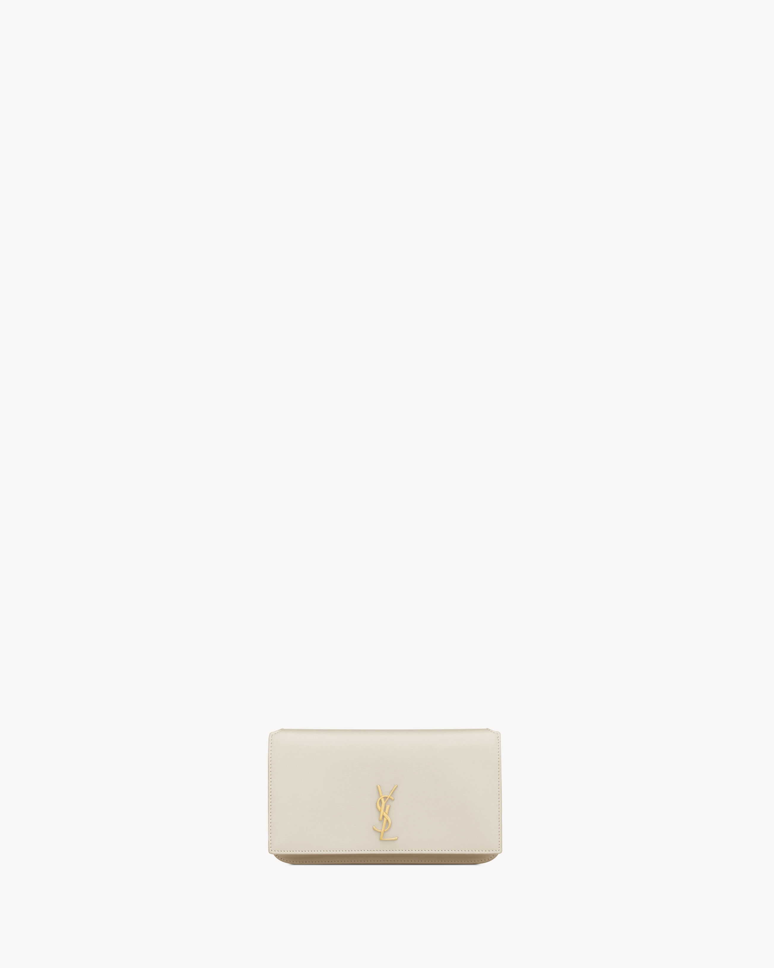 CASSANDRE PHONE HOLDER IN SMOOTH LEATHER - 3