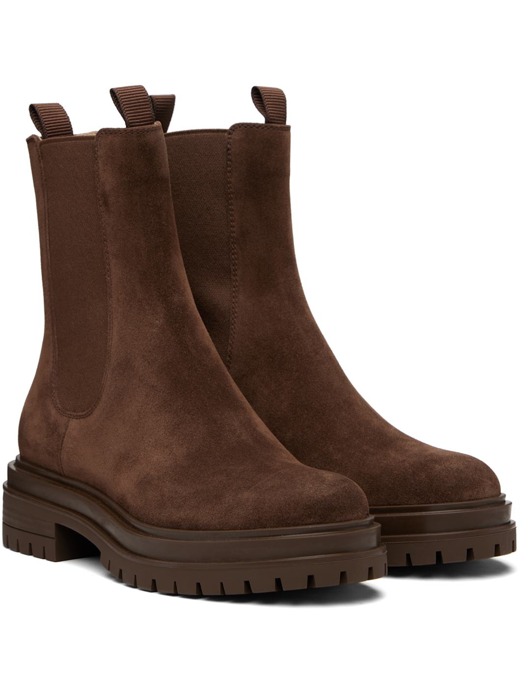 Brown Chester Chelsea Boots - 4