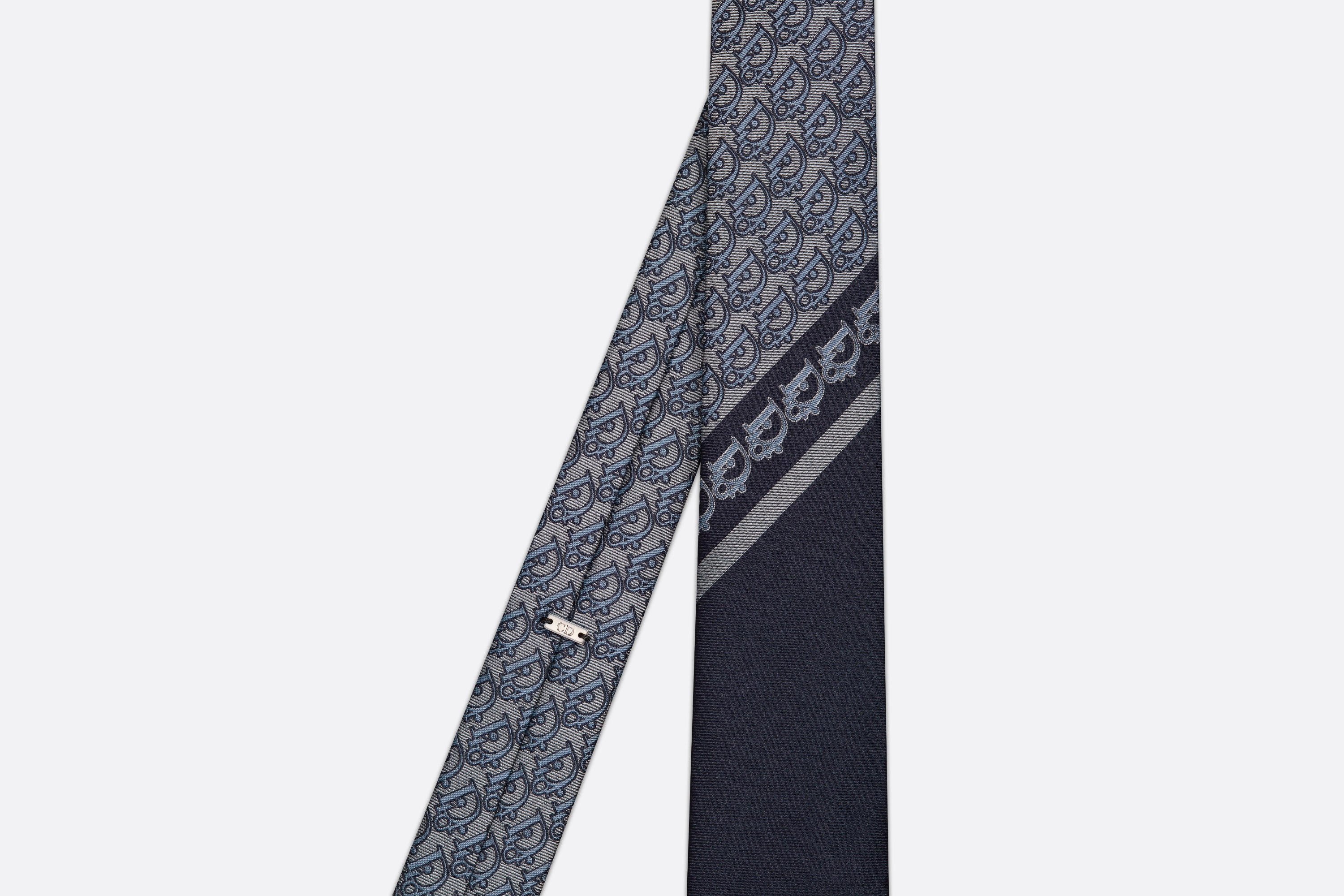 Dior Oblique Patchwork Tie - 2