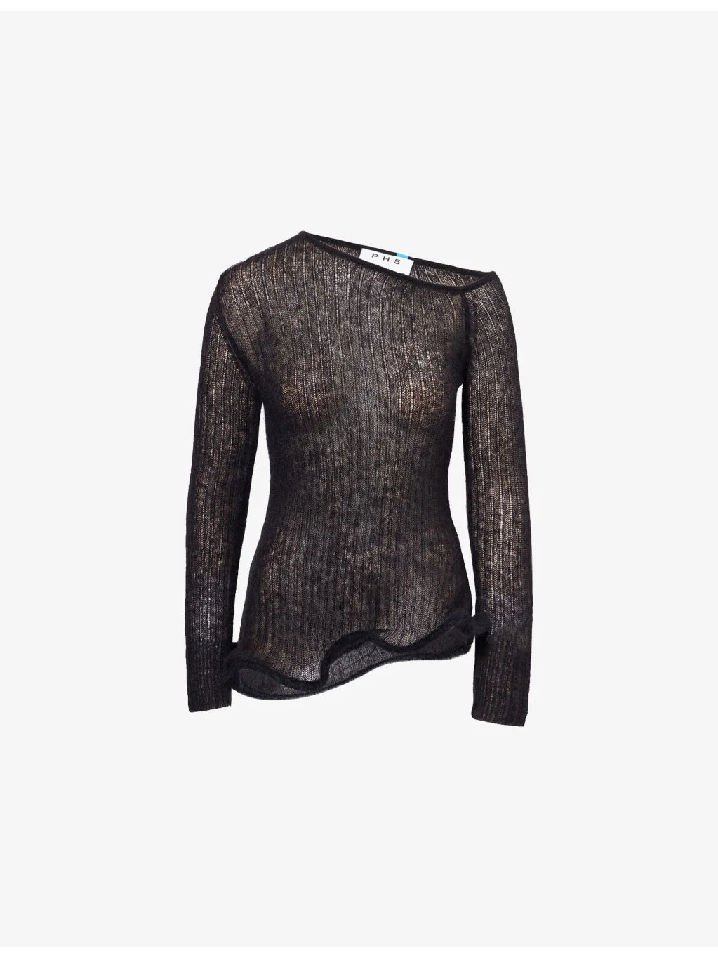 Pixie Alpaca Wavy Alpaca-Blend Top - 1