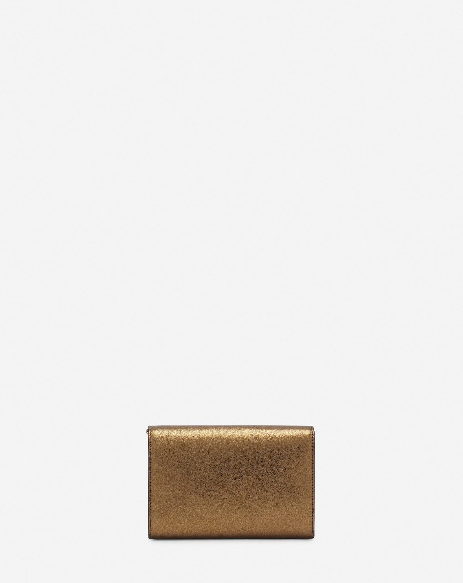 CONCERTO ARPÈGE WALLET BAG IN METALLIC GRAINED LEATHER - 4