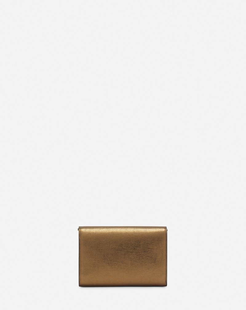 CONCERTO ARPÈGE WALLET BAG IN METALLIC GRAINED LEATHER 4
