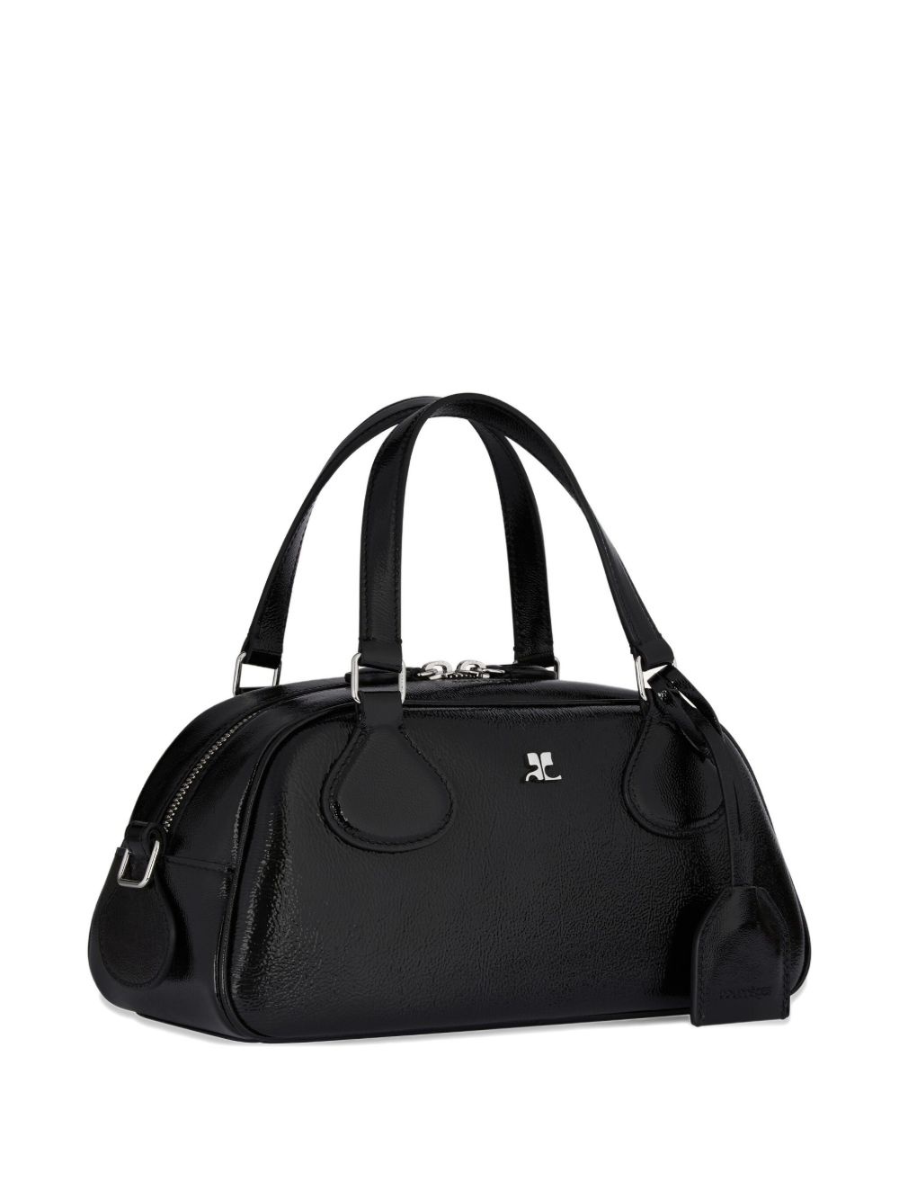 Friday leather top-handle bag - 4