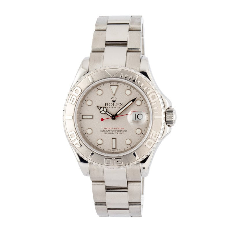 Rolex Yacht-Master 40 Ref 16622 Platinum Dial & Bezel - 2