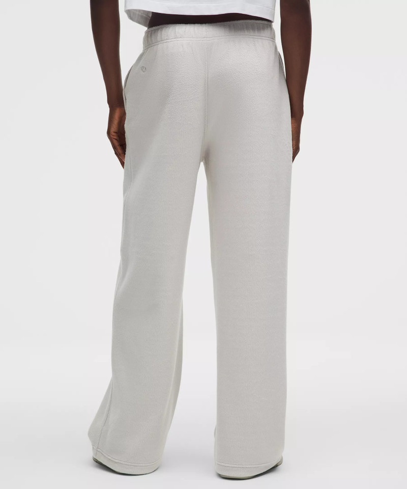 Plush Velour Mid-Rise Pant 3