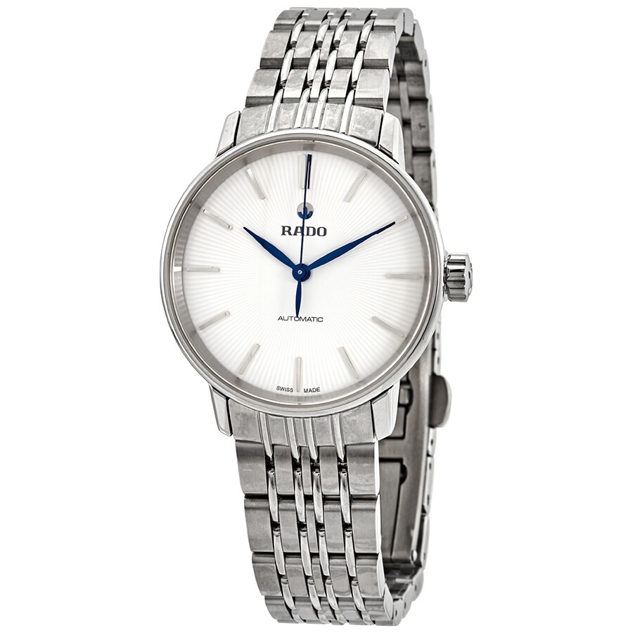 Rado - Rado Coupole Classic Automatic Silver Dial Ladies Watch R22862044 - 1