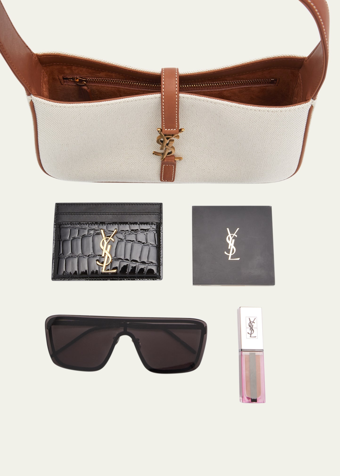Le 5 A 7 Toile Leather Shoulder Bag - 7