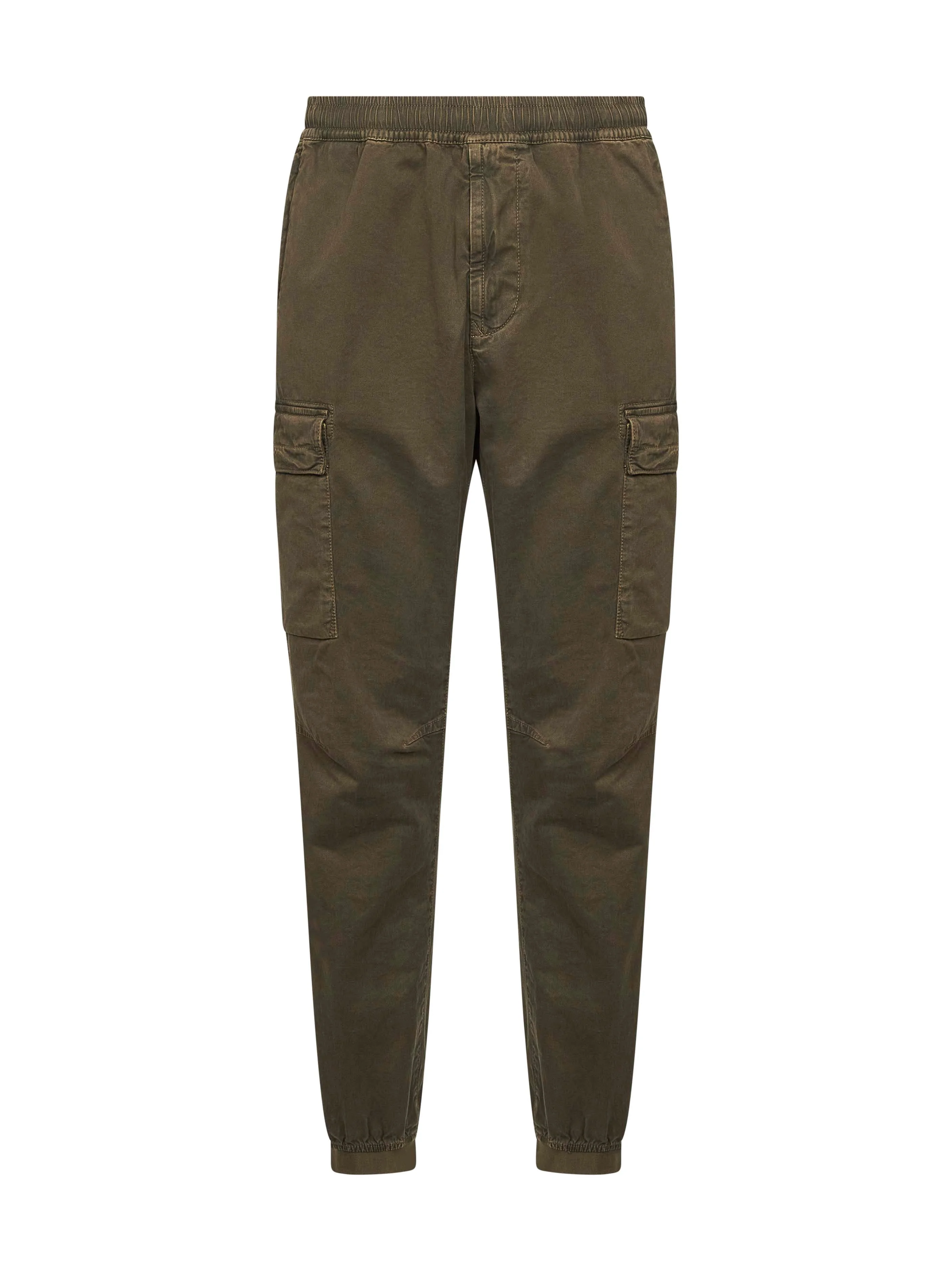 Stone Island Men Green Cargo Trousers - 1