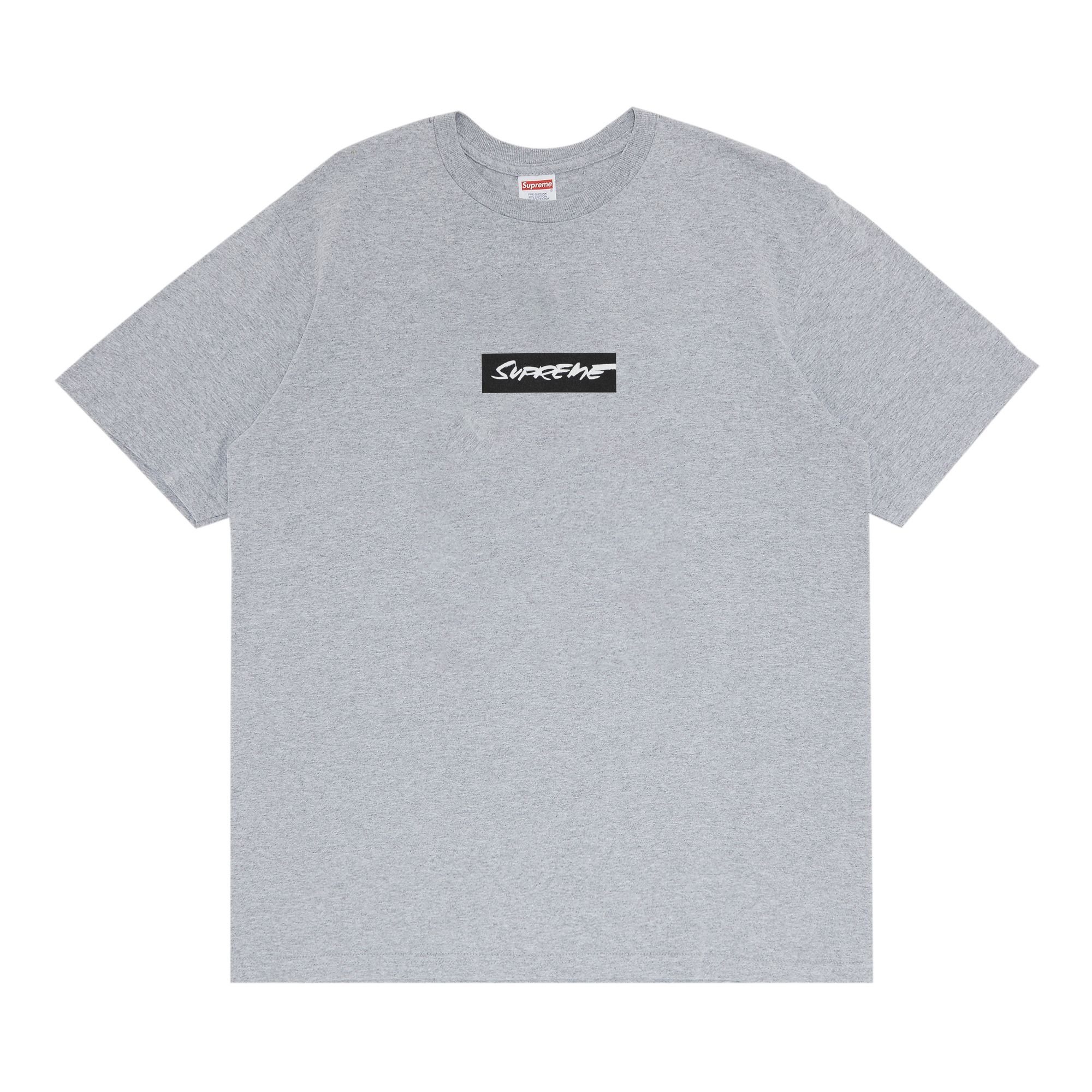 Supreme Futura Box Logo Tee 'Heather Grey' - 1