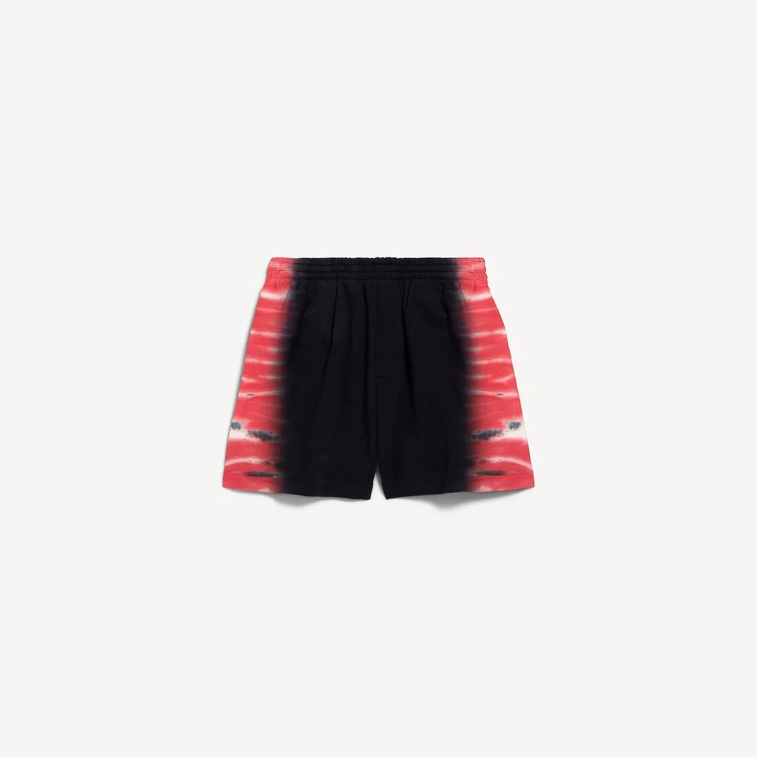 Men's Extreme Tie Dye Regular Fit Bermuda in Black - 1