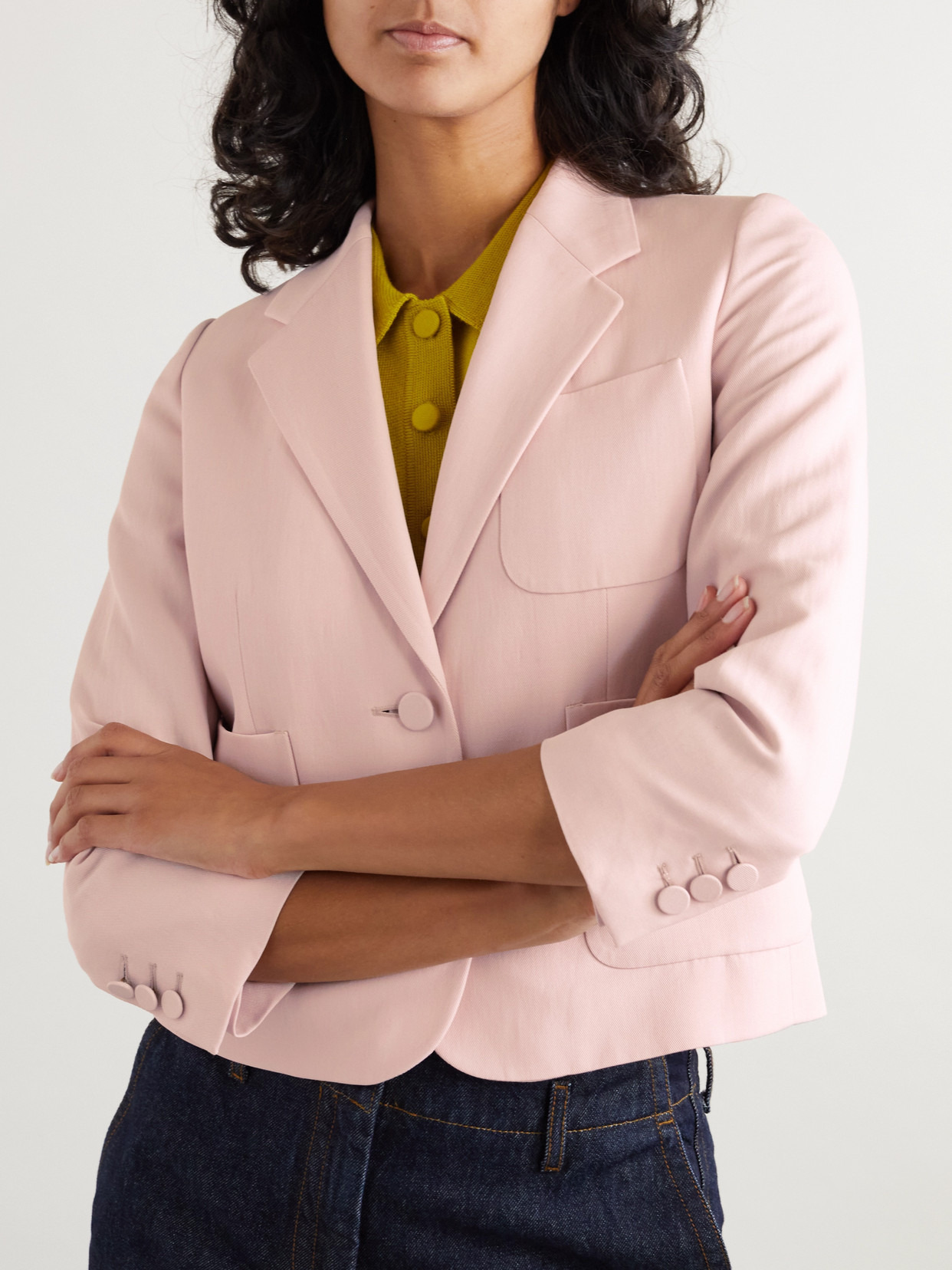 Wool-blend Twill Blazer - 4