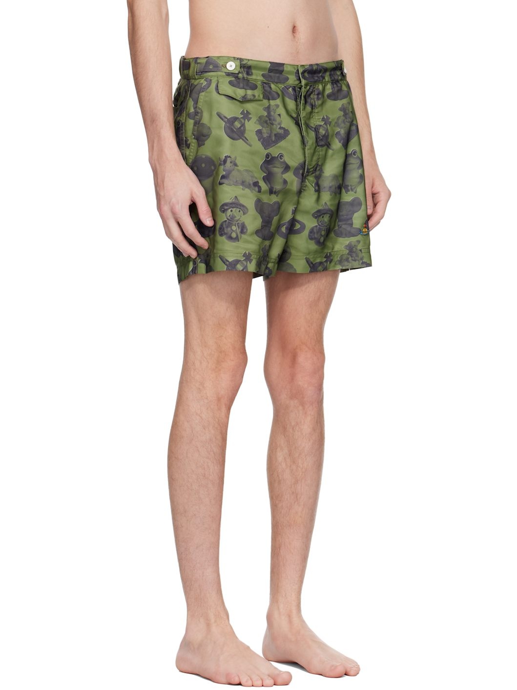 Green Figurines Classic Swim Shorts - 2